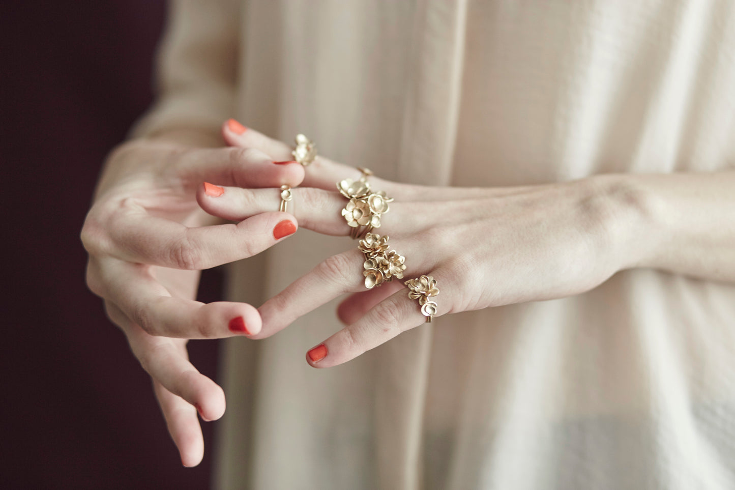Bague LOTUS pétale