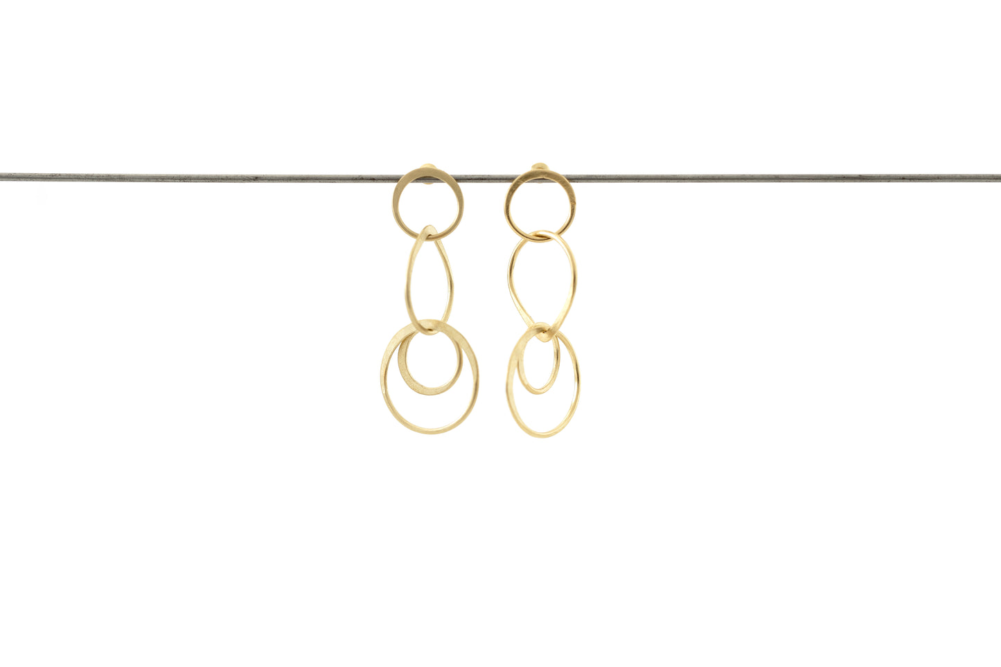 Boucles d'oreille PERLE de ROSEE
