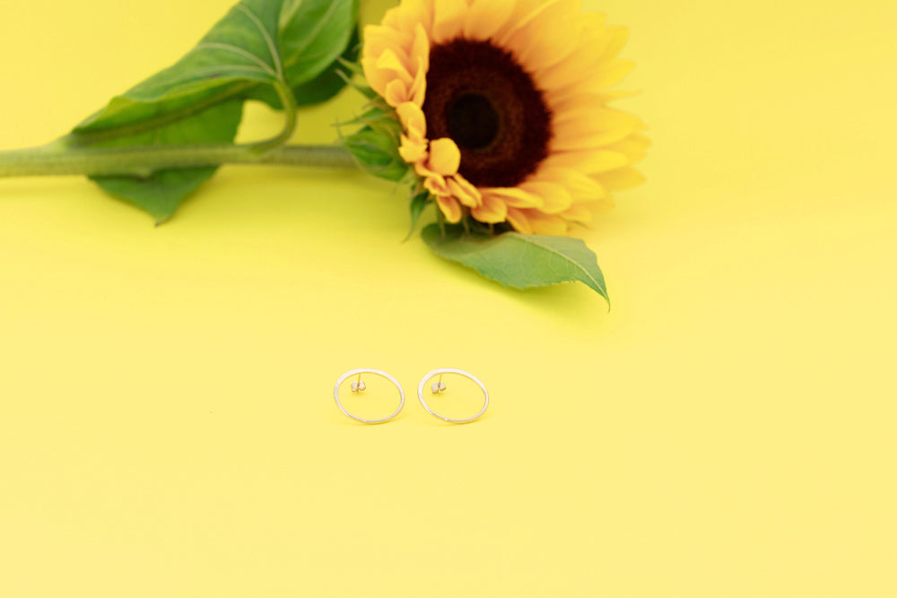Boucles d'oreille PERLE de ROSEE